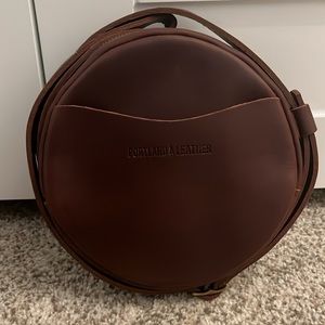 Portland Leather Goods Circle Crossbody